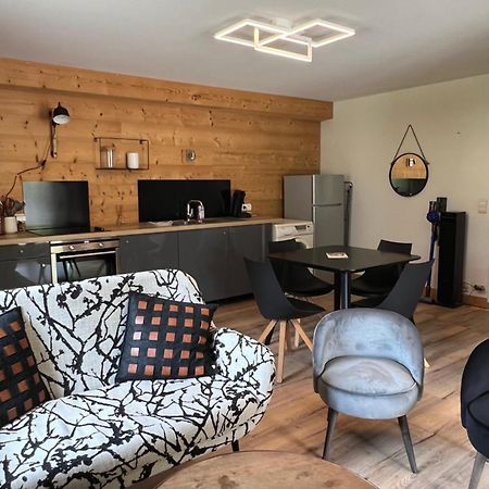 Neuf Chalet 4P Le Suet Jacuzzi Privatif Entremont Exterior foto