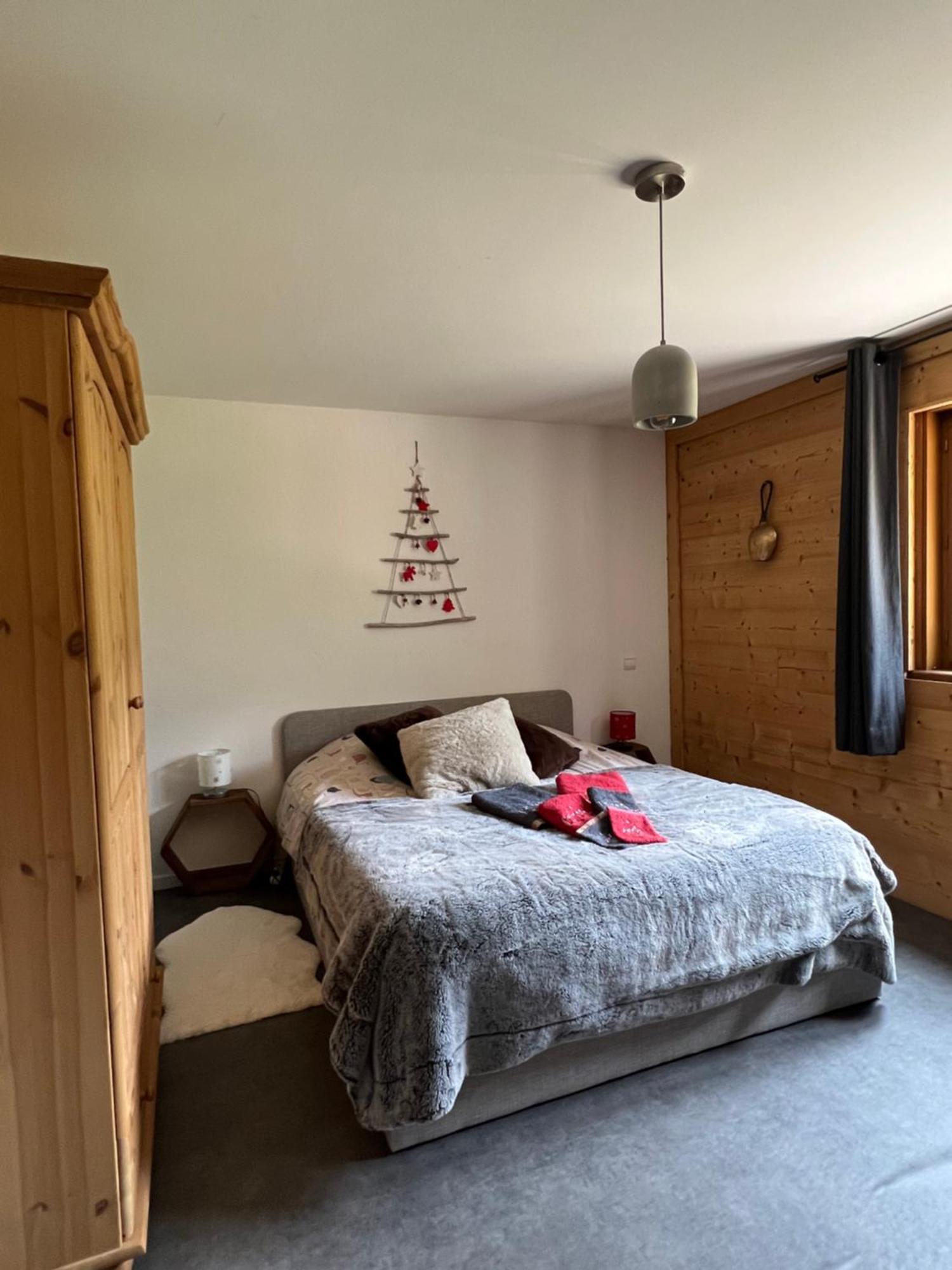 Neuf Chalet 4P Le Suet Jacuzzi Privatif Entremont Exterior foto